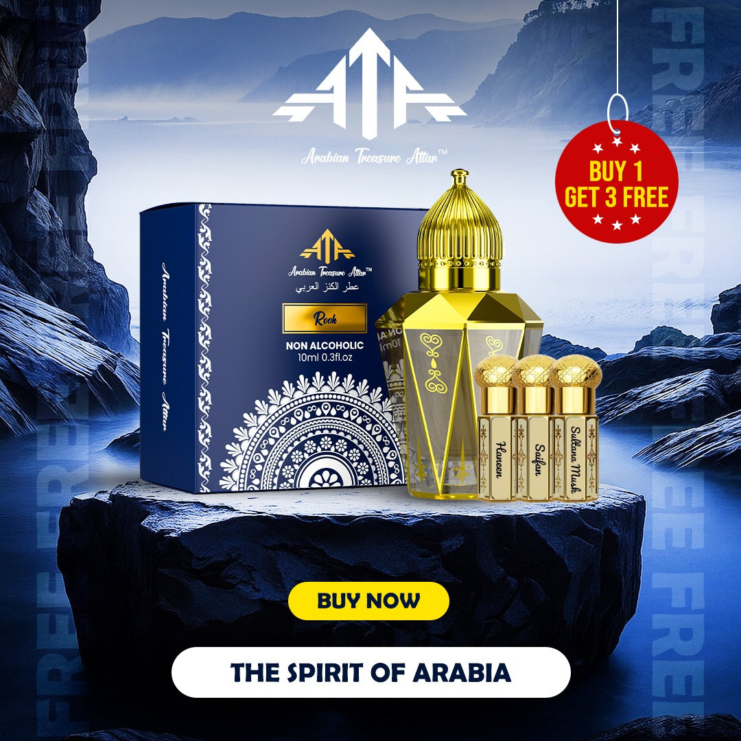 Rooh Attar – Buy 1 & Get 3 Free | Premium Gift Set